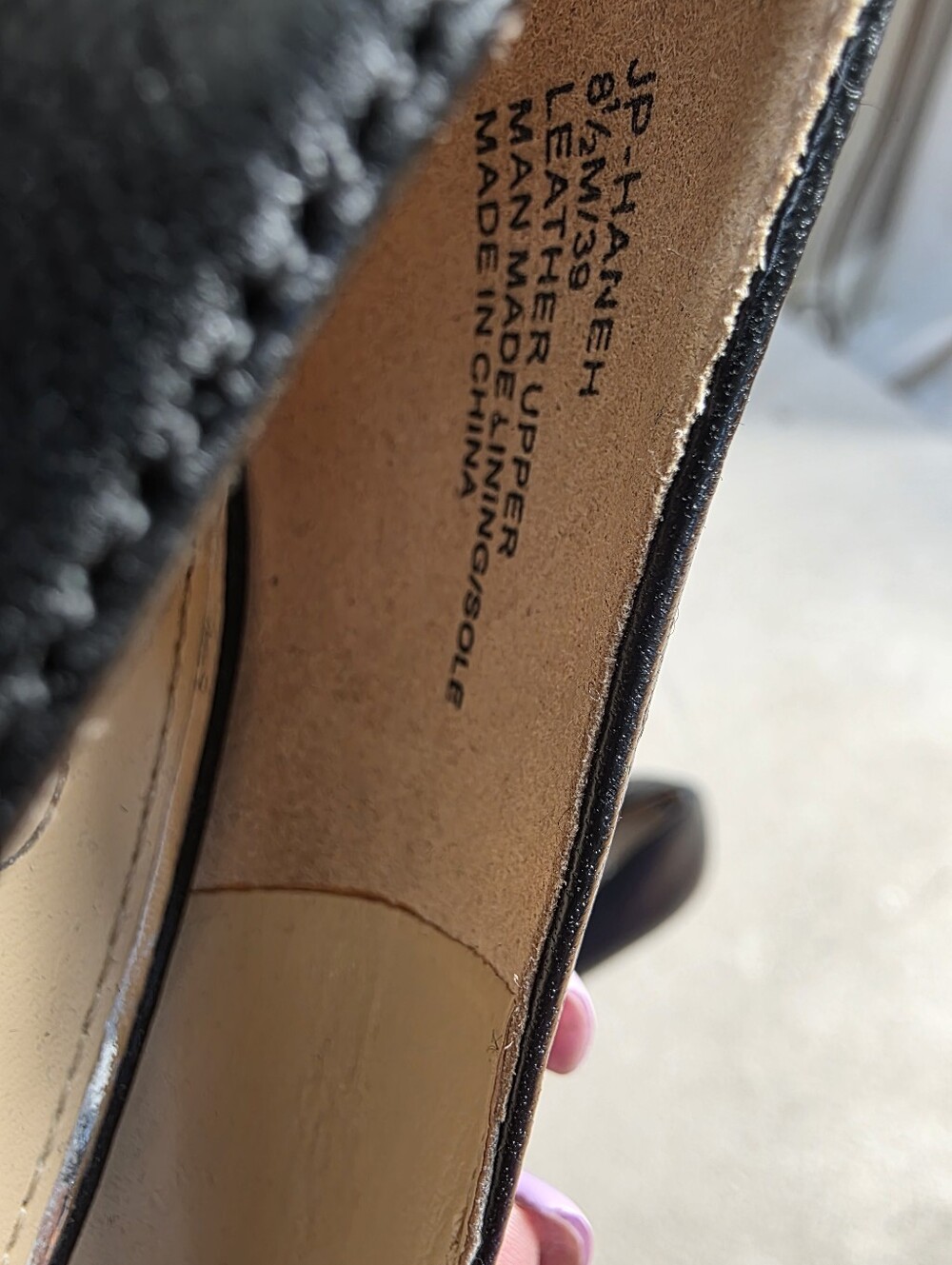 Jessica Simpson Classic Black Leather Stiletto Pump Heel 8.5M - Picture 8 of 12